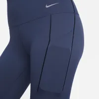 Nike Universa жіноча Medium-Support З високою талією Full-Length лосіни з кишенямиблакитний