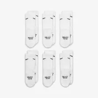 Nike Dri-FIT Performance Basics Little дитячі Crew шкарпетки (6 пар) колір білий