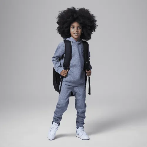 Nike Jordan MJ Essentials Fleece Little детские Pullover Толстовка с капюшоном набор цвет серый