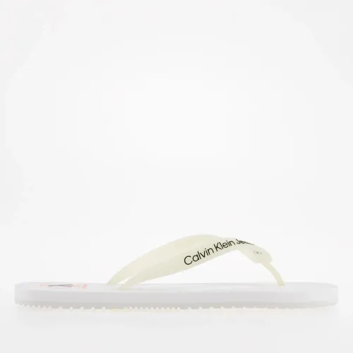 Japonki Calvin Klein Slippers YM0YM00656-YBR - Белые
