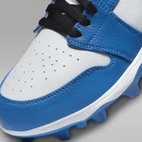 Nike Jordan 1 Mid TD чоловічі Football Cleat колір білий