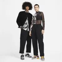 Nike Sportswear Essential жіноча High-Rise Woven Cargo Pants колір чорний