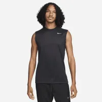 Nike Dri-FIT Legend чоловічі Sleeveless Fitness футболка колір чорний