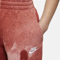 Nike Club Fleece Big дитячі Printed Joggers Pink