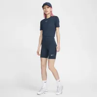 Nike Sportswear Essential жіноча Slim Cropped футболка блакитний