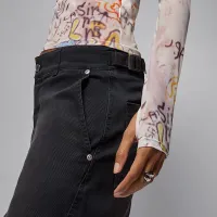 Nike Air Jordan женская Mesh Long-Sleeve Top цвет белый