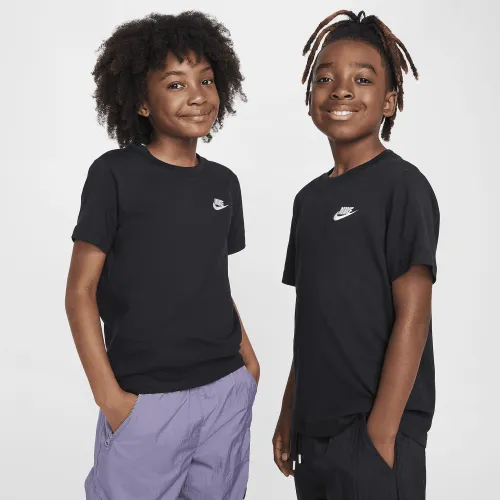 Nike Sportswear Big детские футболка цвет черный