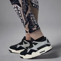 Nike Jordan MVP Big дитячі Fleece Printed Pants колір коричневий