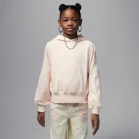 Nike Jordan Dri-FIT Sport Big дитячі Pullover Толстовка з капюшоном Pink