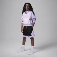 Nike Jordan Air Big дитячі Dri-FIT Diamond шорти колір фіолетовий
