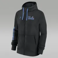 UCLA Bruins Sideline Team Issue чоловічі Nike College Full-Zip Толстовка з капюшоном колір чорний