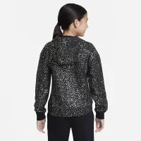 Nike Sportswear Big детские (Girls') Fleece Толстовка с капюшоном цвет черный