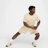 Nike Primary чоловічі Dri-FIT Short-Sleeve Versatile Top колір коричневий