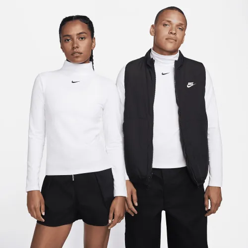 Nike Sportswear Collection Essentials женская Long-Sleeve Mock Top White