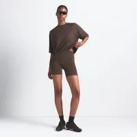 NikeSKIMS Airy женская оверсайз футболка цвет коричневый