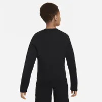 Nike Sportswear Tech Fleece Big дитячі (для хлопчиків) світшот колір чорний