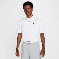 Nike Tour чоловічі Dri-FIT Solid для гольфу Polo колір білий