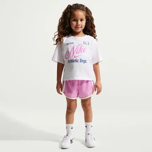 Nike Tennis Lifestyle Little детские 2-Piece Sprinter набор цвет фиолетовый