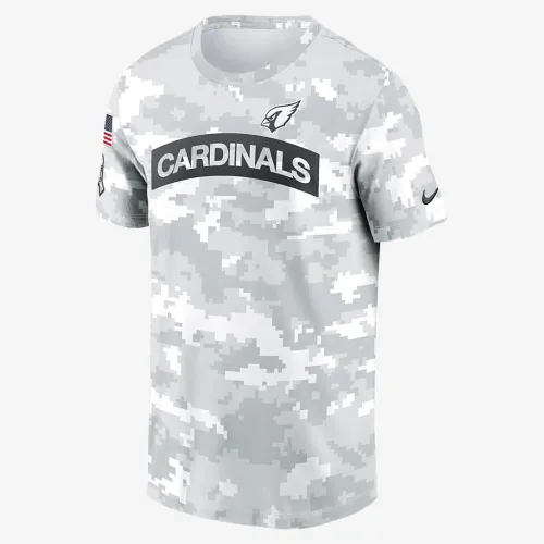 Arizona Cardinals Salute to Service Edge Arch чоловічі Nike Dri-FIT NFL футболка колір білий