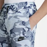 Nike Sportswear Tech Fleece Big детские (для мальчиков) Camo Joggers синий