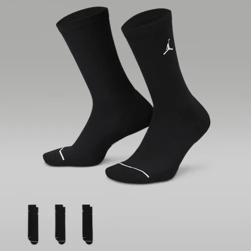 Nike Jordan Everyday Crew носки (3 пары) цвет черный