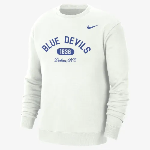 Duke чоловічі Nike College Crew-Neck Top колір білий