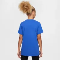 Nike Swoosh Big детские волейбольные футболка синий