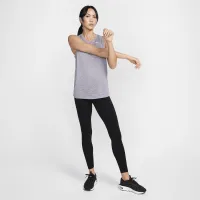 Nike Dri-FIT жіноча тренувальні Tank колір фіолетовий