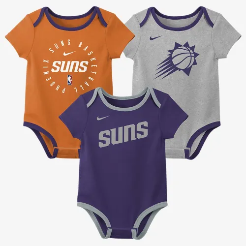 Phoenix Suns Baby Nike NBA 3 пари Bodysuit комплект колір фіолетовий