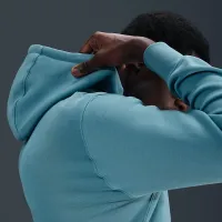 Nike Club мужские Full-Zip Fleece Толстовка с капюшоном синий