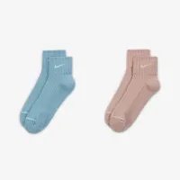 Nike Everyday Wool Cushioned Ankle шкарпетки (2 пар) різнокольорові
