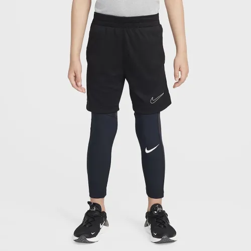 Nike Dri-FIT Pro Little дитячі Tights колір чорний