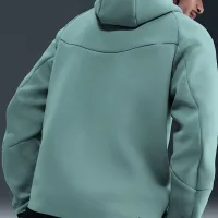Nike Tech мужские Fleece Windrunner Full-Zip Куртка цвет зеленый