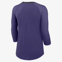 Baltimore Ravens женская Nike NFL 3/4-Sleeve футболка цвет фиолетовый