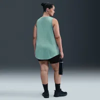Nike Dri-FIT жіноча Tank (великі розміри) колір зелений