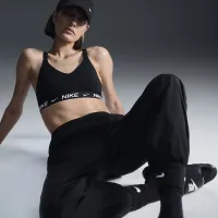 Nike Sportswear Essential женская Mid-Rise оверсайз Woven Joggers цвет черный