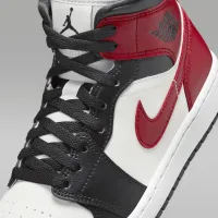 Nike Air Jordan 1 Mid женская Кроссовки цвет белый