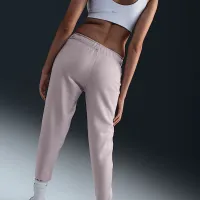 Nike Sportswear Club Fleece женская Mid-Rise Joggers цвет фиолетовый
