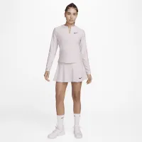NikeCourt Advantage жіноча Dri-FIT 1/4-Zip Tennis Mid Layer колір фіолетовий