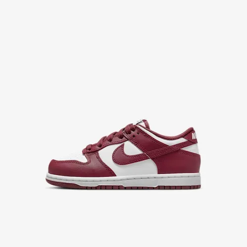 Nike Dunk Low Little дитячі Кросівки колір білий