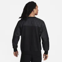 Nike Standard Issue мужские баскетбольные Crew-Neck свитшот цвет черный