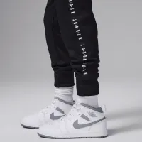 Nike Air Jordan Therma Taping набор Little Kids 2-Piece Толстовка с капюшоном набор цвет черный