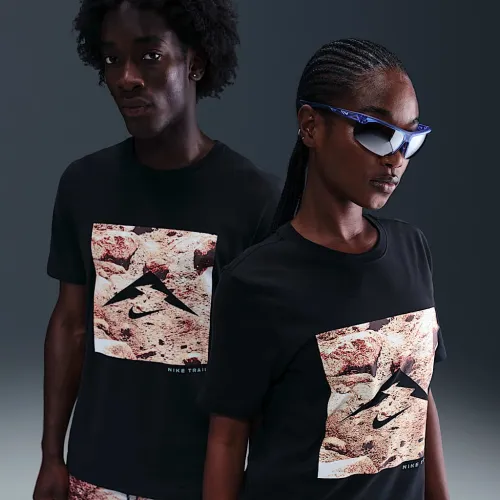 Nike чоловічі Dri-FIT Trail Running футболка колір чорний