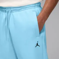 Nike Jordan Brooklyn Fleece мужские оверсайз Open-Hem Pants синий