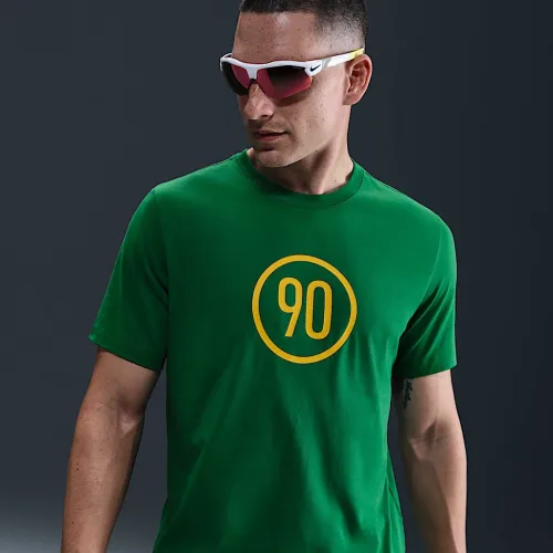 Nike Total 90 мужские Soccer футболка цвет зеленый
