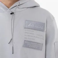 Кофта/футболка Alpha Industries Patch Толстовка с капюшоном LF 136330666 - Серая