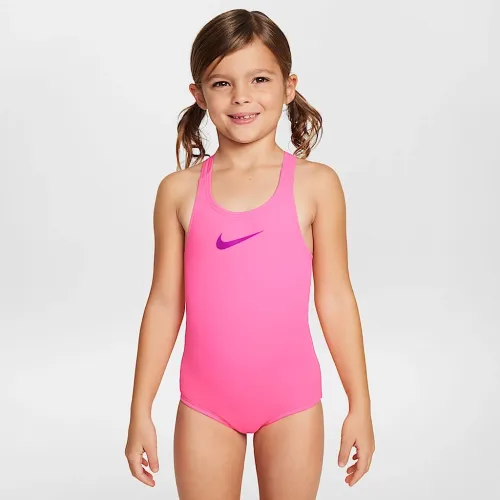 Nike Swim Essential Little дитячі (Girls') Racerback 1-Piece Swimsuit Pink