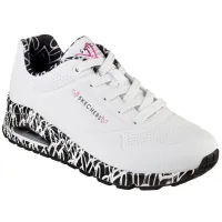 Кроссовки Женские Skechers UNO LOVING LOVE (155506-WBK)
