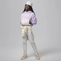 Nike Jordan Fundamentals Big детские Pullover Толстовка с капюшоном цвет фиолетовый