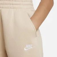 Nike Sportswear Club Fleece Big дитячі Loose Pants колір коричневий